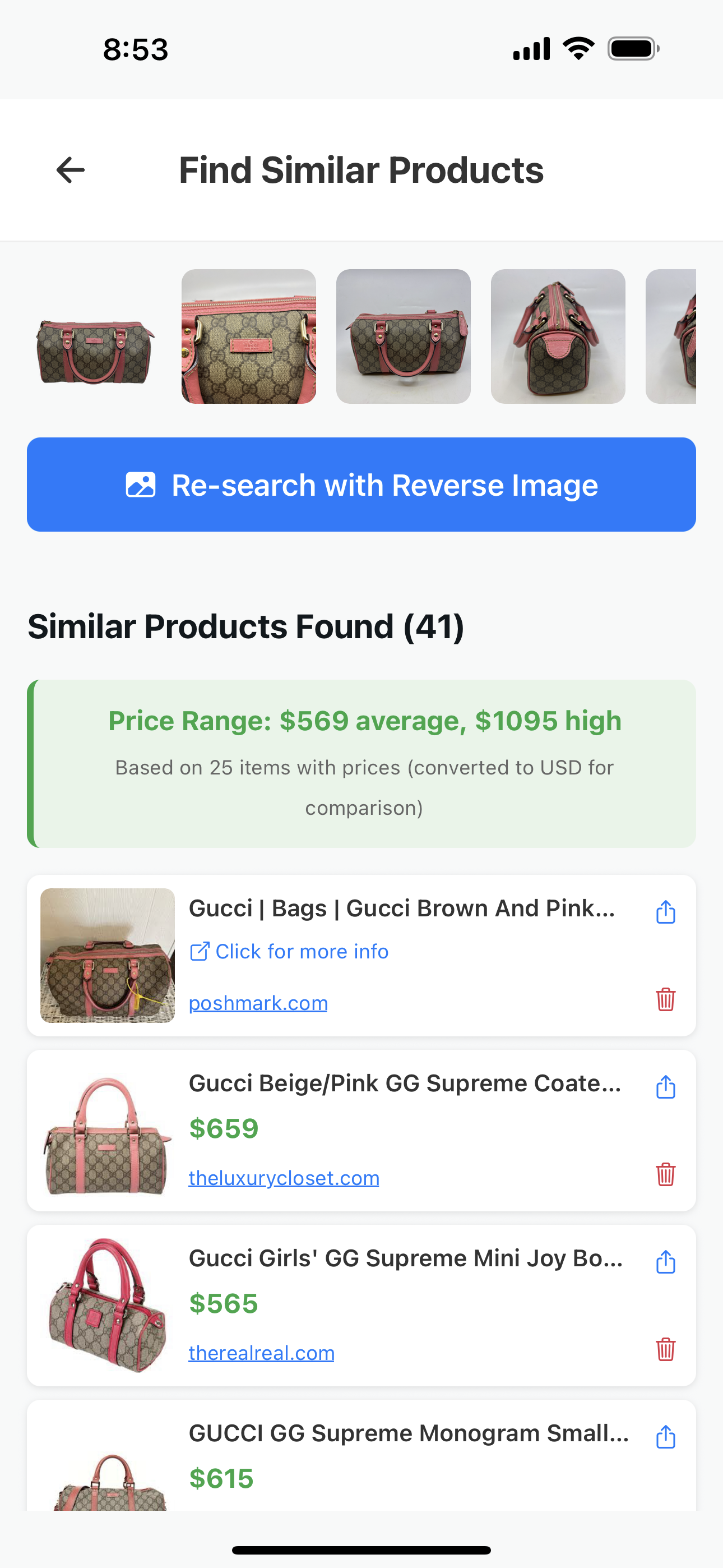 AI Reverse Image Search
